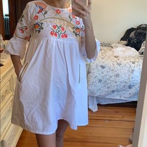 white dress never worn